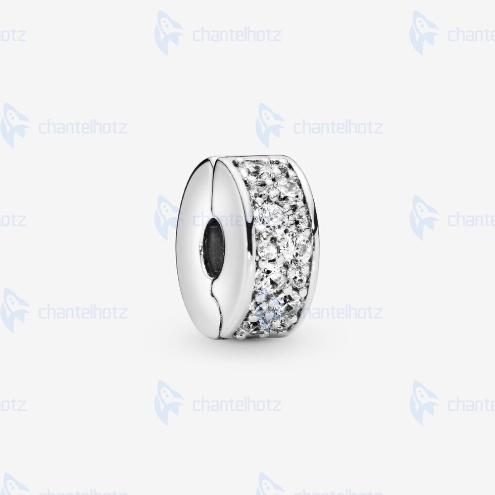 Pandora Clear Pavé Clip Charm